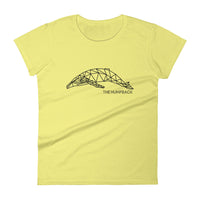 Geometric Humpback Whale Women's Shirt - Splashing Apparel