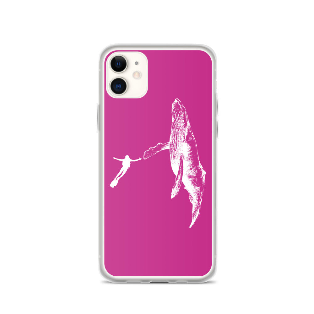 High Five iPhone Case Pink - Splashing Apparel