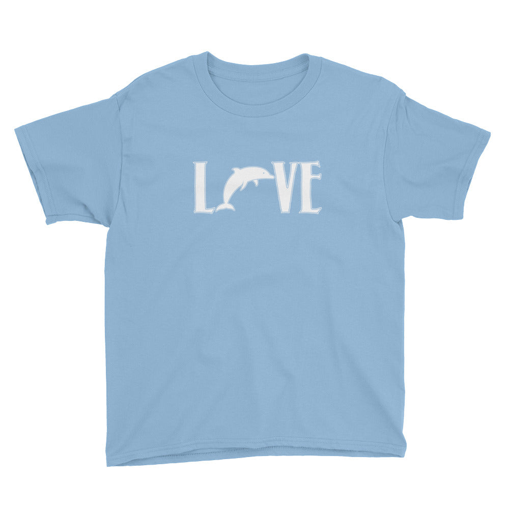 Love Dolphins Kids Shirt - Splashing Apparel