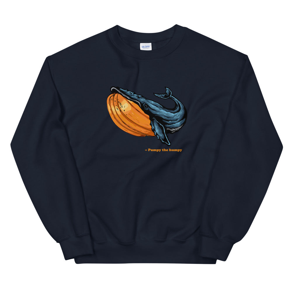 Pumpy the Humpy Sweatshirt - Splashing Apparel