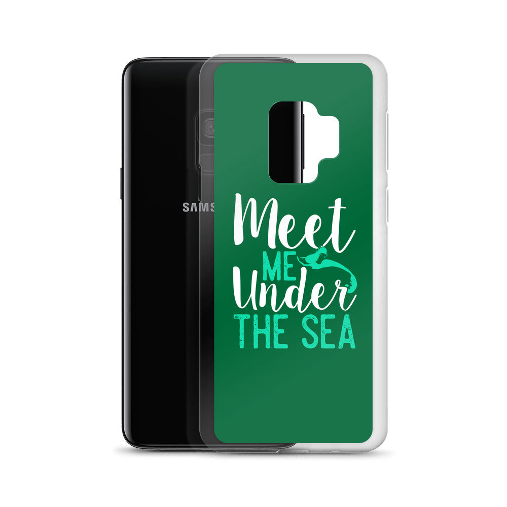 Meet Me Under the Sea Samsung Case Green - Splashing Apparel