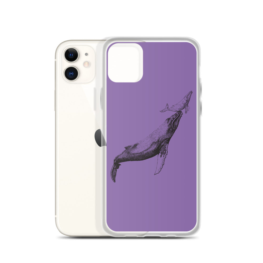 First Breath iPhone Case Purple - Splashing Apparel