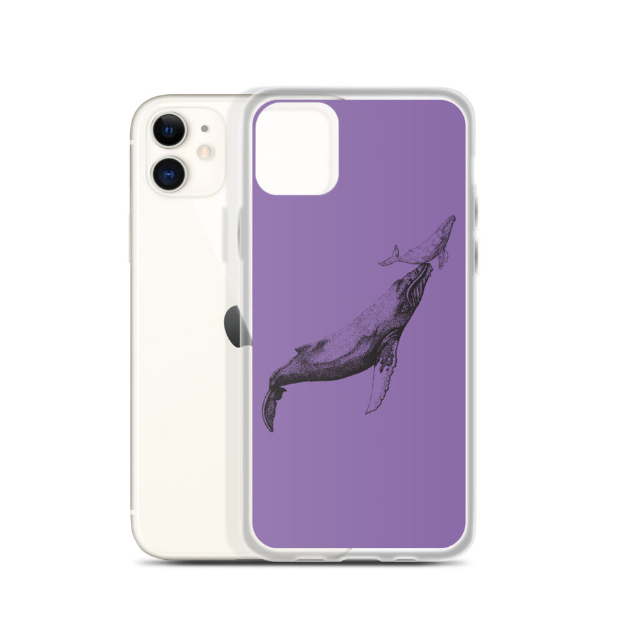 First Breath iPhone Case Purple - Splashing Apparel