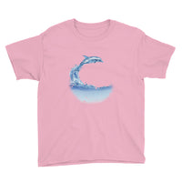 Aqua Dolphin Kids Shirt - Splashing Apparel
