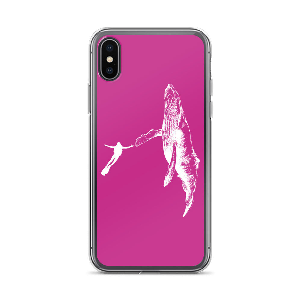 High Five iPhone Case Pink - Splashing Apparel