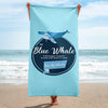 Blue Whale Towel - Splashing Apparel