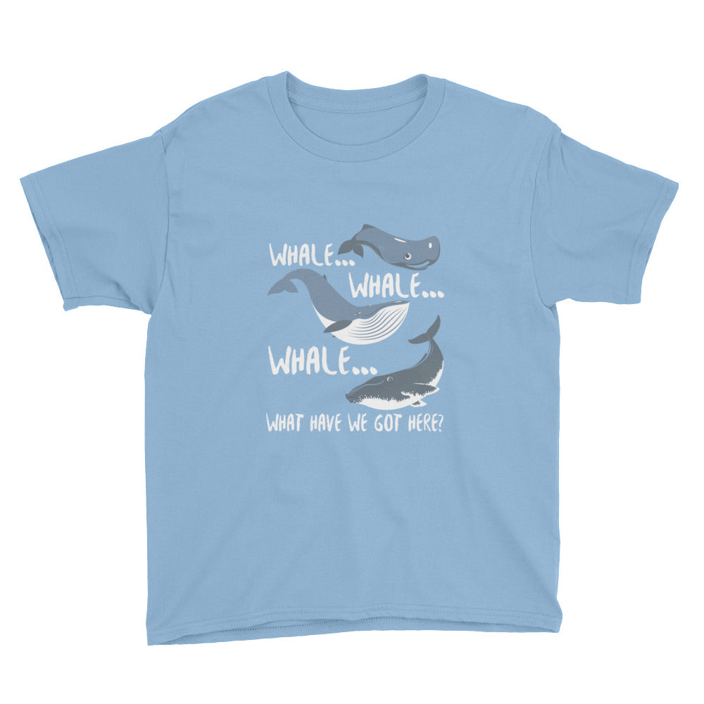 Whale Whale Whale Kids Shirt - Splashing Apparel