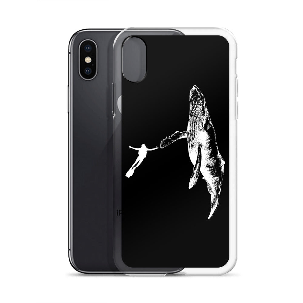 High Five iPhone Case Black - Splashing Apparel