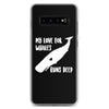My Love Runs Deep Samsung Case Black - Splashing Apparel