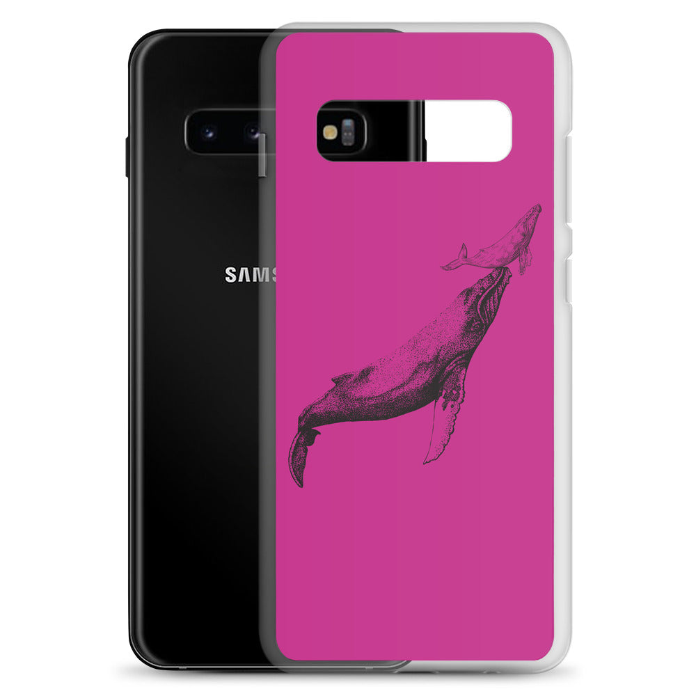 First Breath Samsung Case Pink - Splashing Apparel