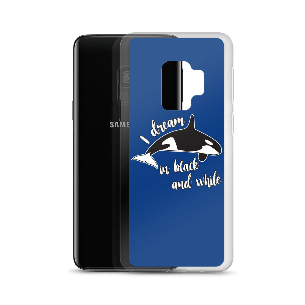 Dream of Black & White Samsung Case - Splashing Apparel