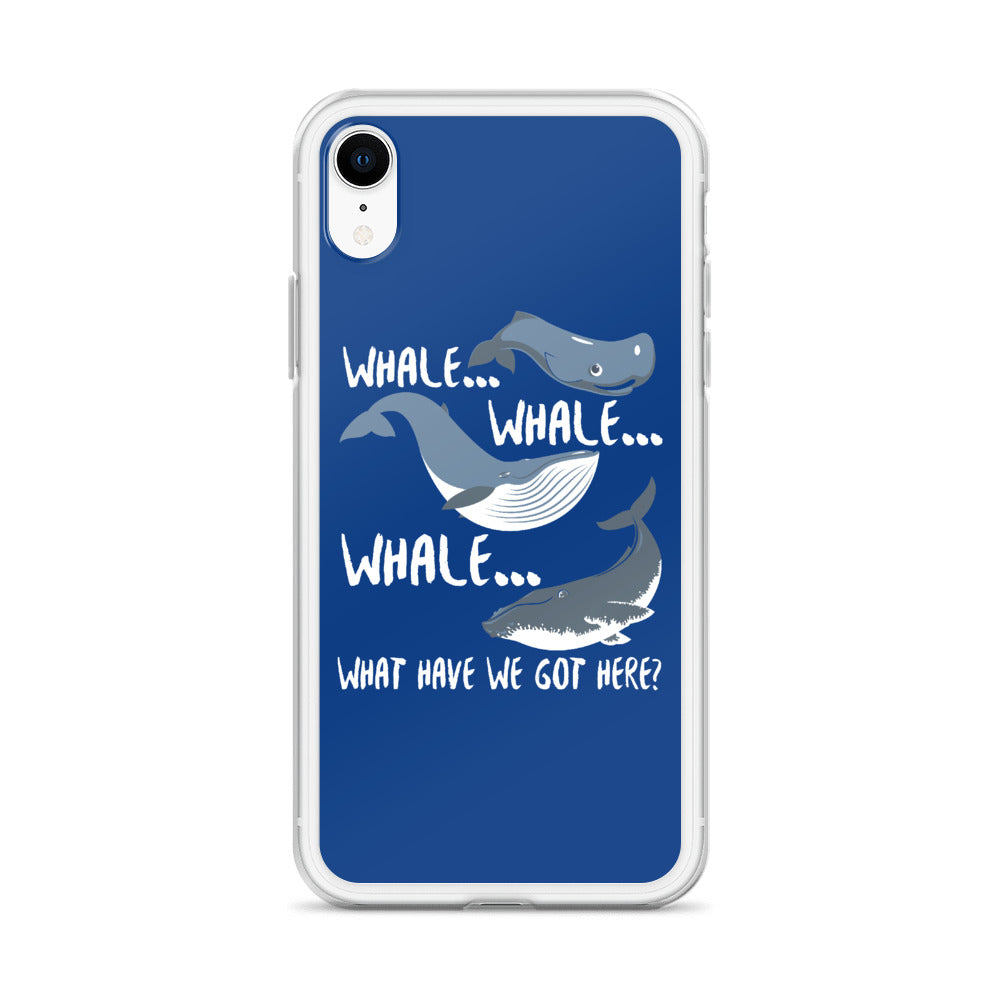 Whale Whale Whale iPhone Case - Splashing Apparel
