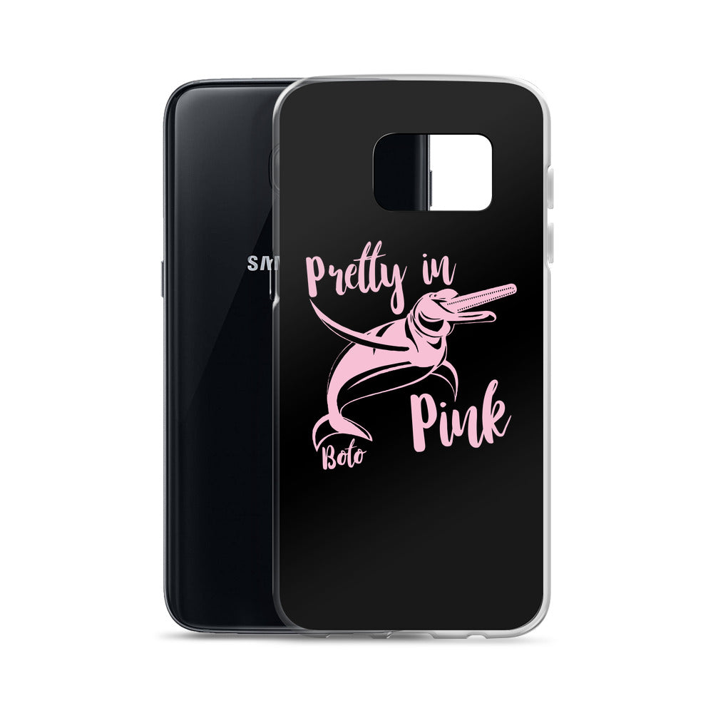 Pretty in Pink Samsung Case Black - Splashing Apparel