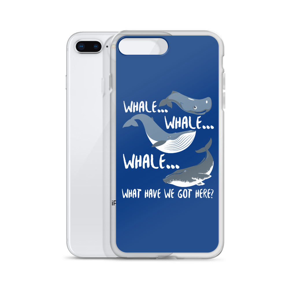 Whale Whale Whale iPhone Case - Splashing Apparel