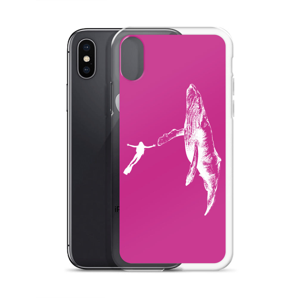 High Five iPhone Case Pink - Splashing Apparel