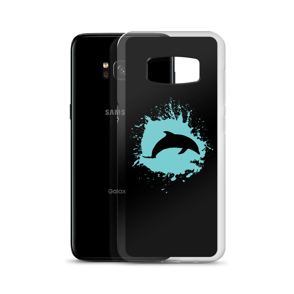 Dolphin Splash Samsung Case - Splashing Apparel