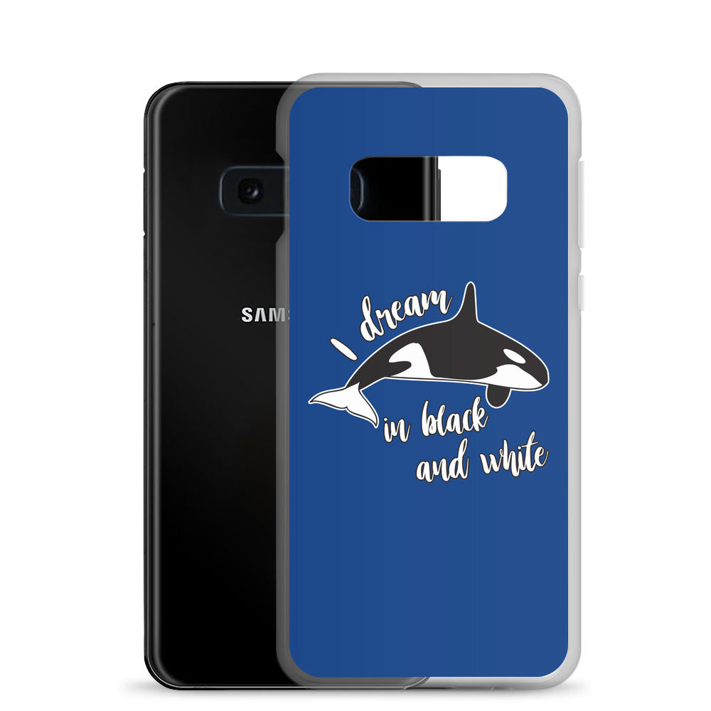 Dream of Black & White Samsung Case - Splashing Apparel