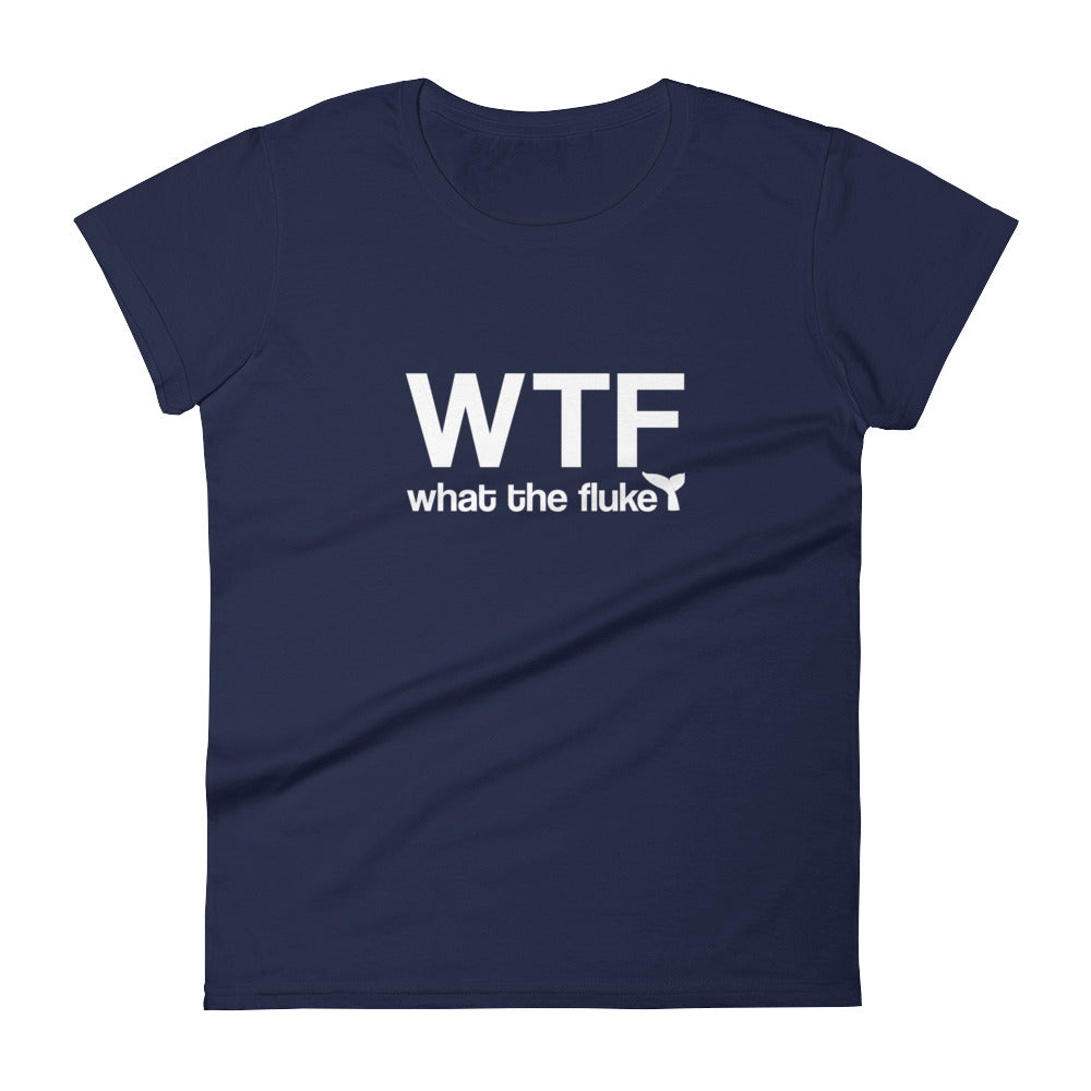 What the Fluke Women's Shirt - Splashing Apparel