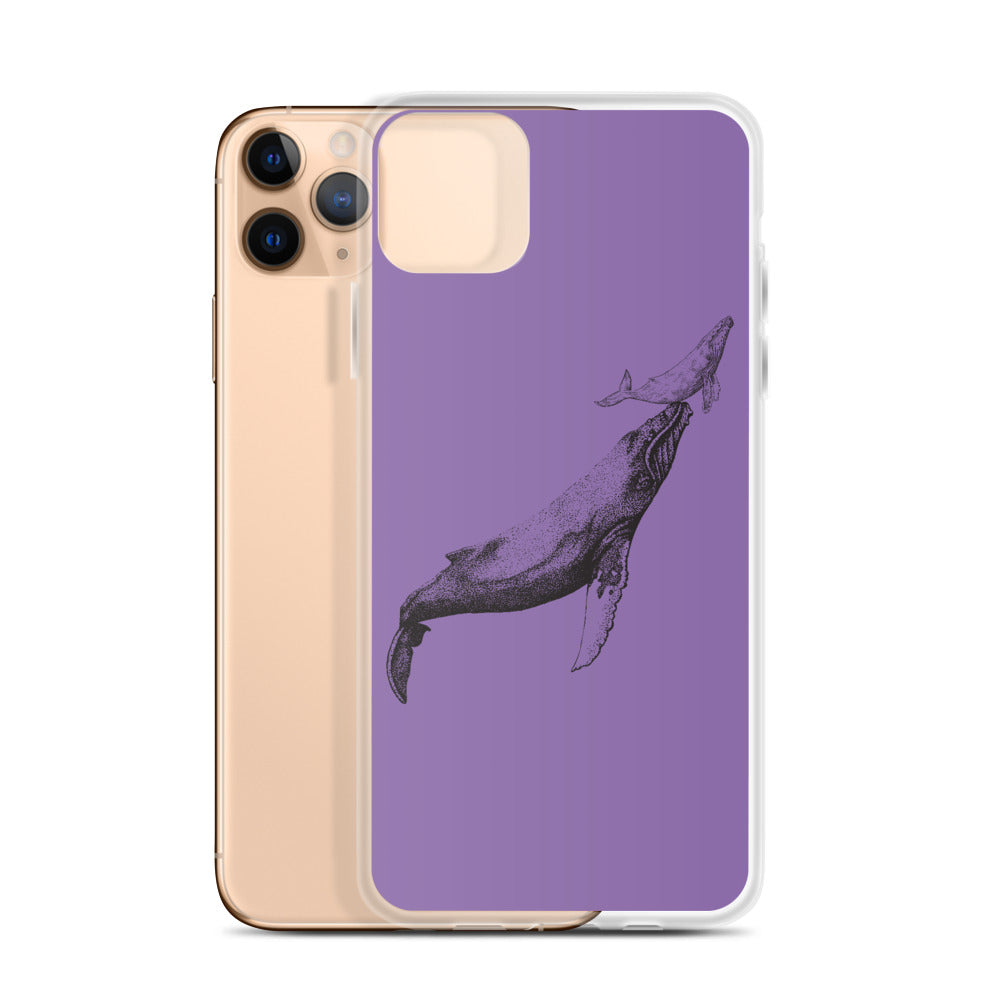First Breath iPhone Case Purple - Splashing Apparel